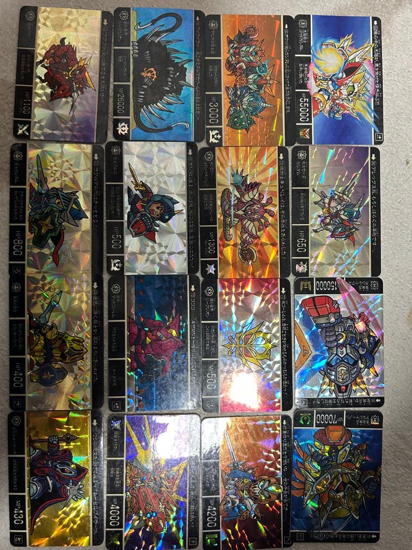SDガンダム　キラカードダス　いろいろセットA 92枚