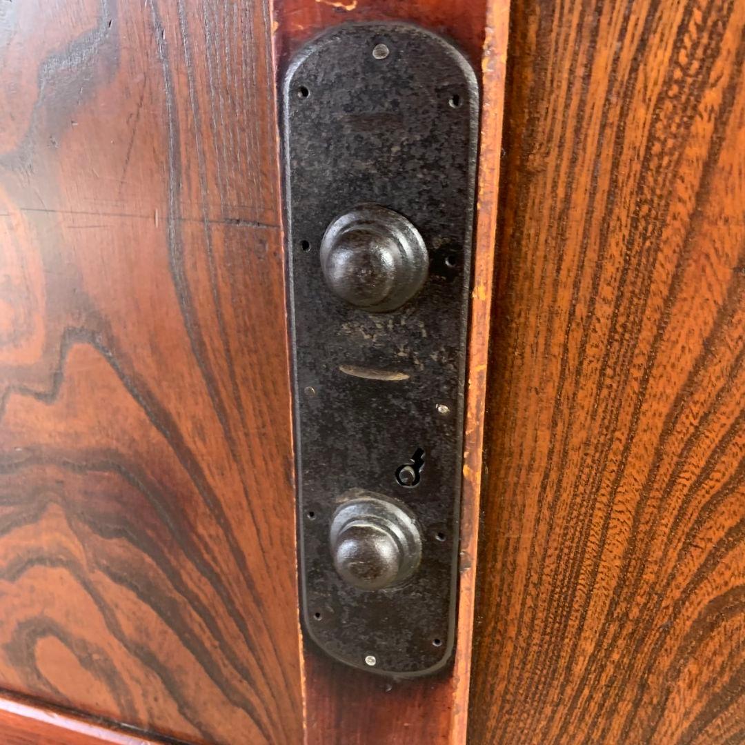 I489\" 引き取り限定 現状品 昭和レトロ 茶箪笥 飾り棚 アンティーク