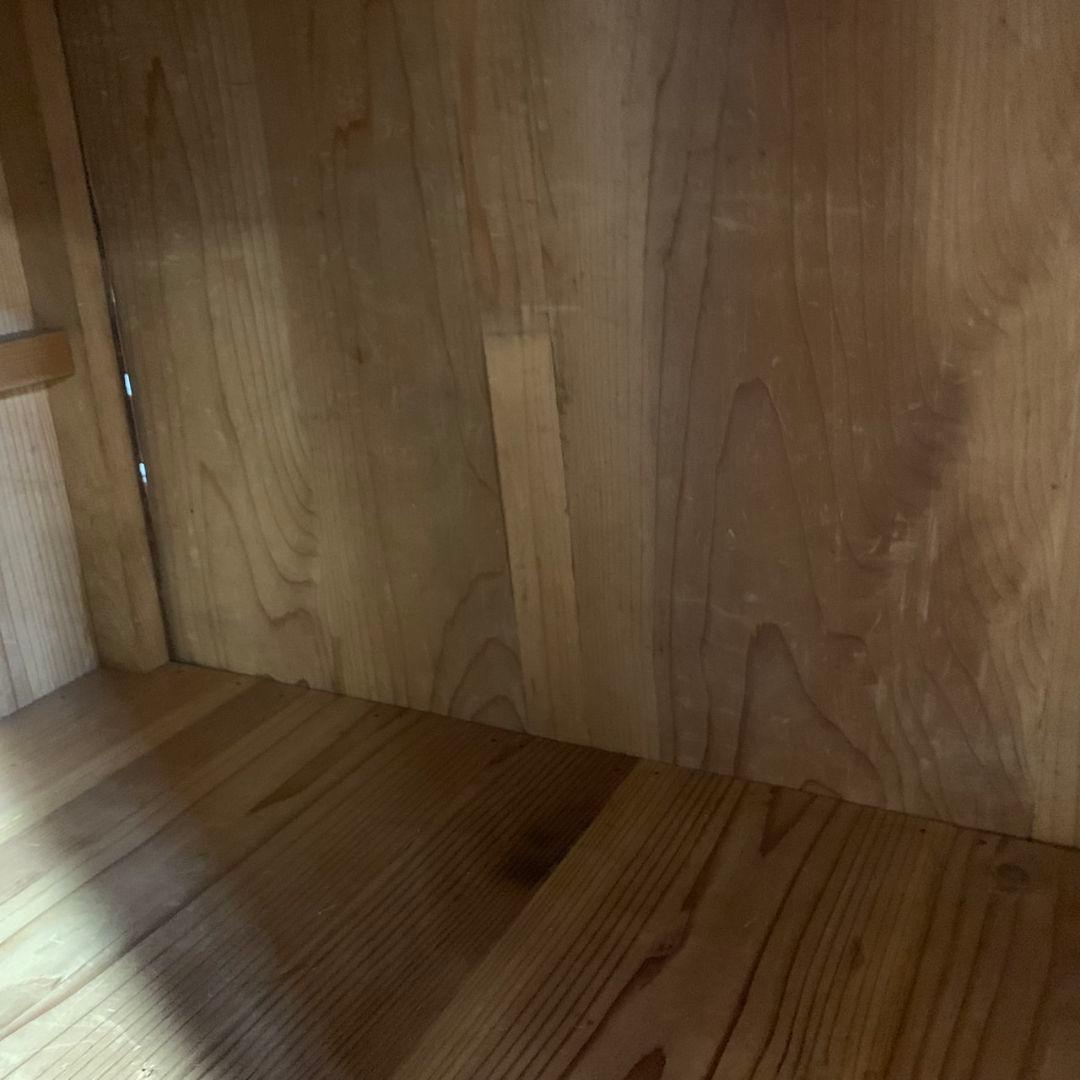 I489\" 引き取り限定 現状品 昭和レトロ 茶箪笥 飾り棚 アンティーク