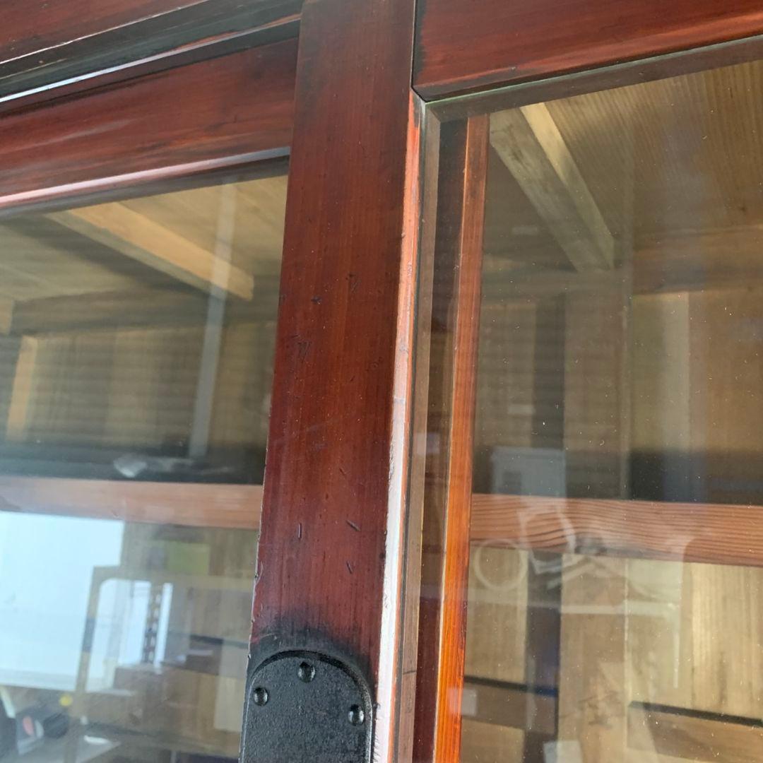 I489\" 引き取り限定 現状品 昭和レトロ 茶箪笥 飾り棚 アンティーク