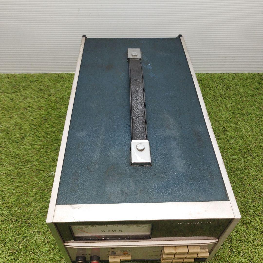 WOW&FLUTTER METER ワウフラメーター 677A ニキシー管