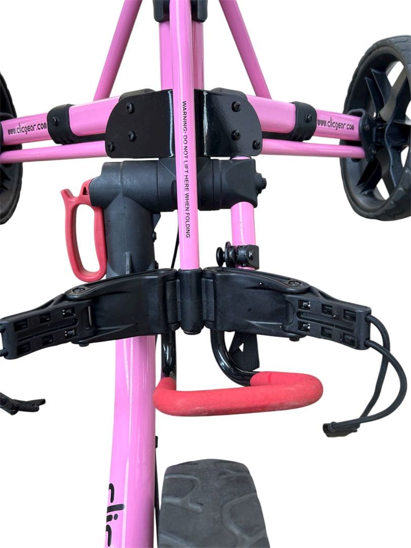 クリックギア　モデル3.0 ゴルフカート　プッシュカート　ピンク