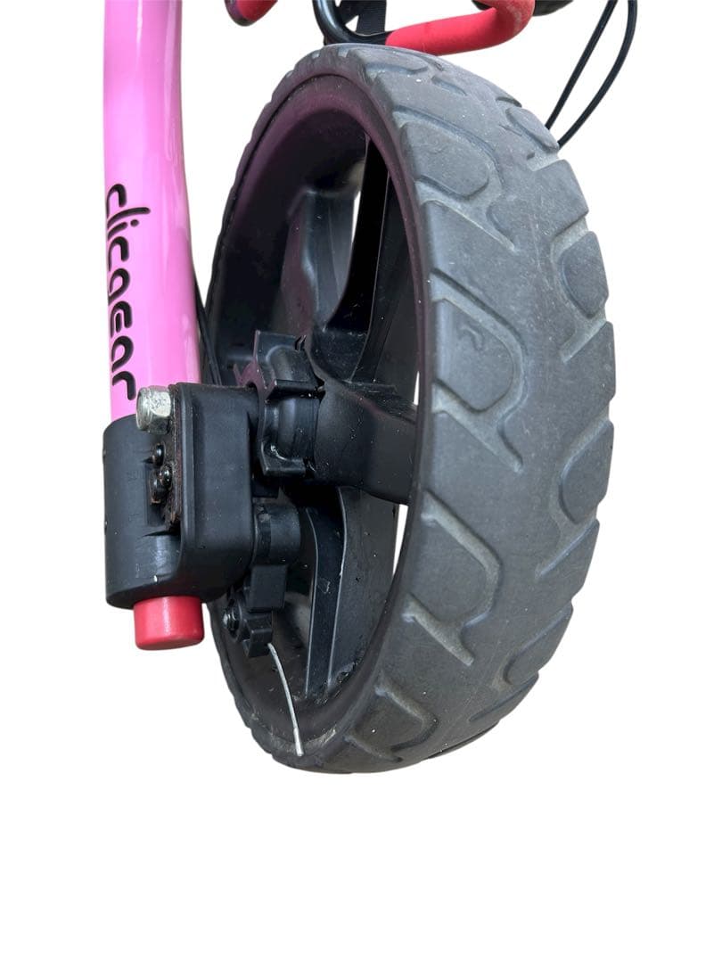 クリックギア　モデル3.0 ゴルフカート　プッシュカート　ピンク