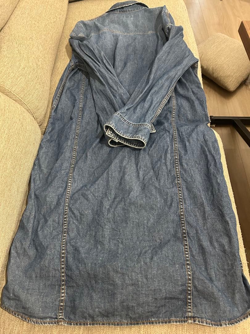 DRIS VAN NOTEN デニムシャツワンピース