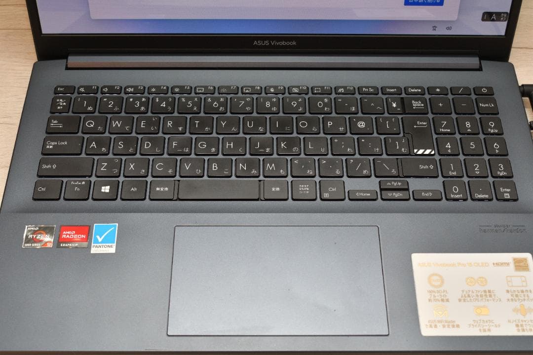 Windowsノート本体 ASUS Vivobook Pro 15 OLED/ WPS Office2