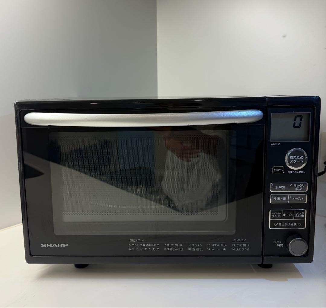 【値下げ相談可】SHARP オーブン/電子レンジ　RE-S70B 2019年製