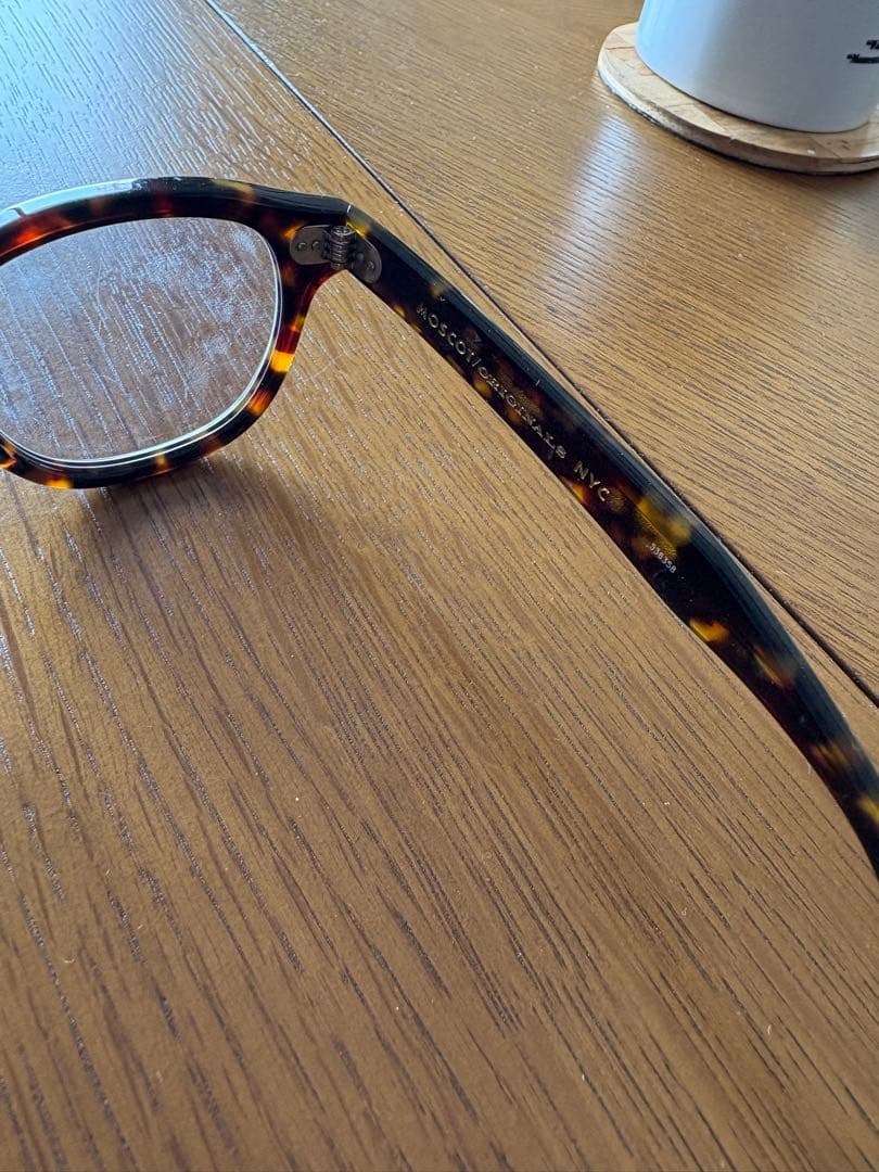 モスコット　レムトッシュ　ベッコウ　サングラス