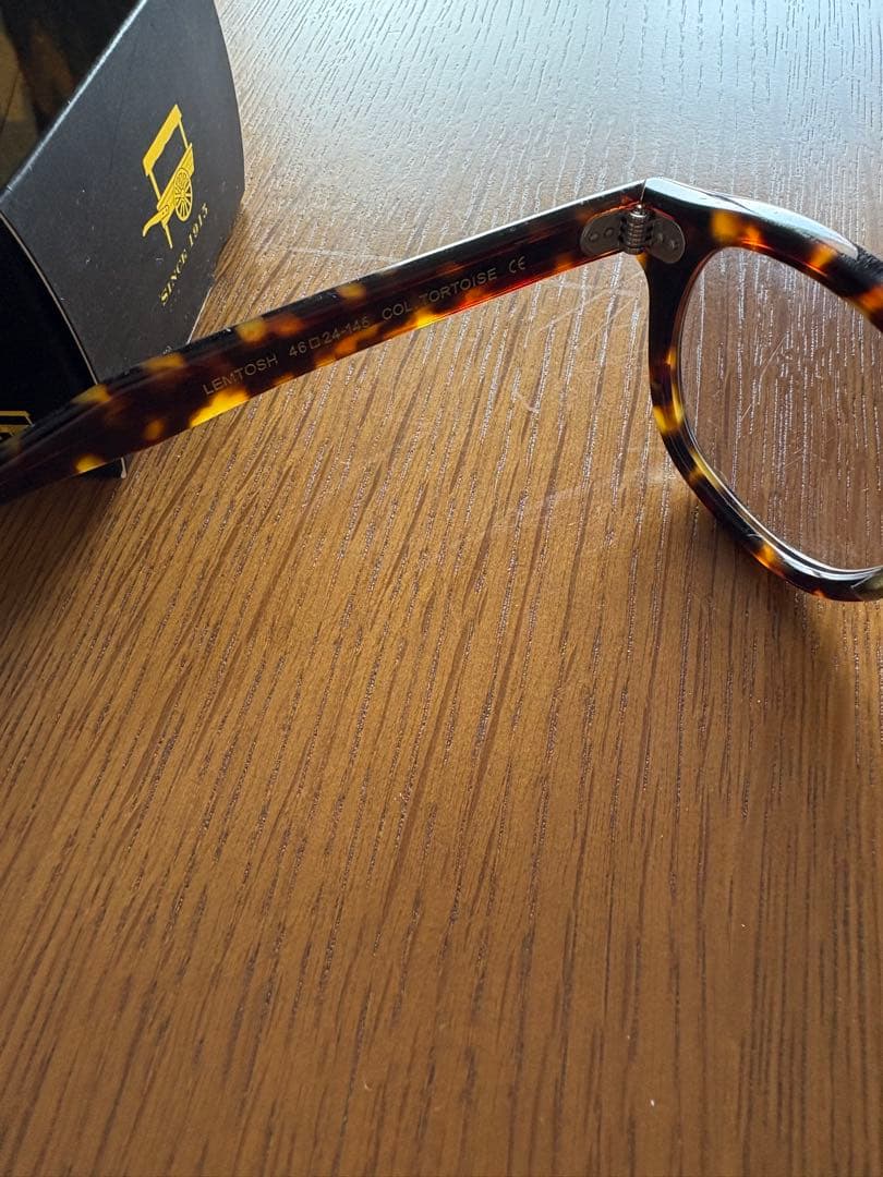 モスコット　レムトッシュ　ベッコウ　サングラス