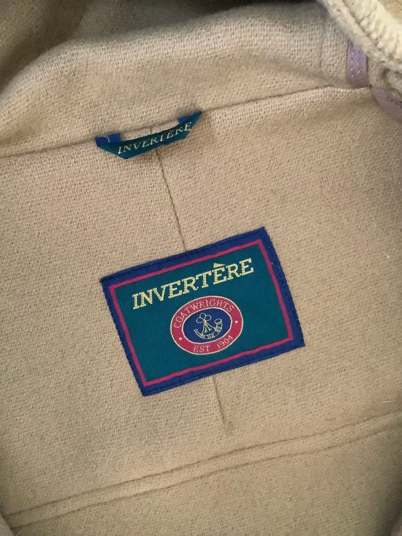 INVERTERE ダッフルコート マスタード　旧タグ　緑タグ　vintage