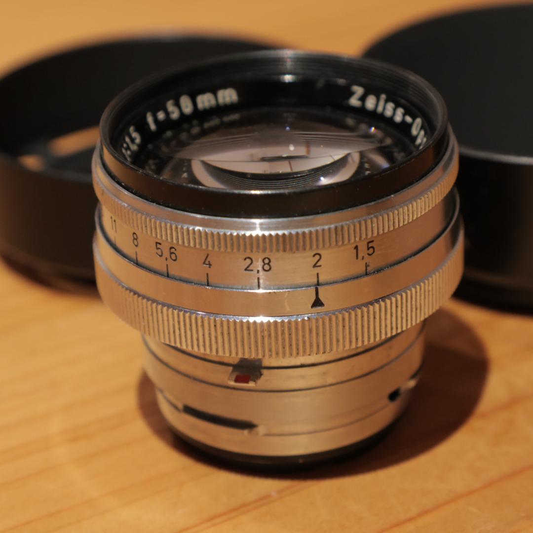 戦後コンタックス/ツァイス オプトン ゾナー 50mm /F1.5