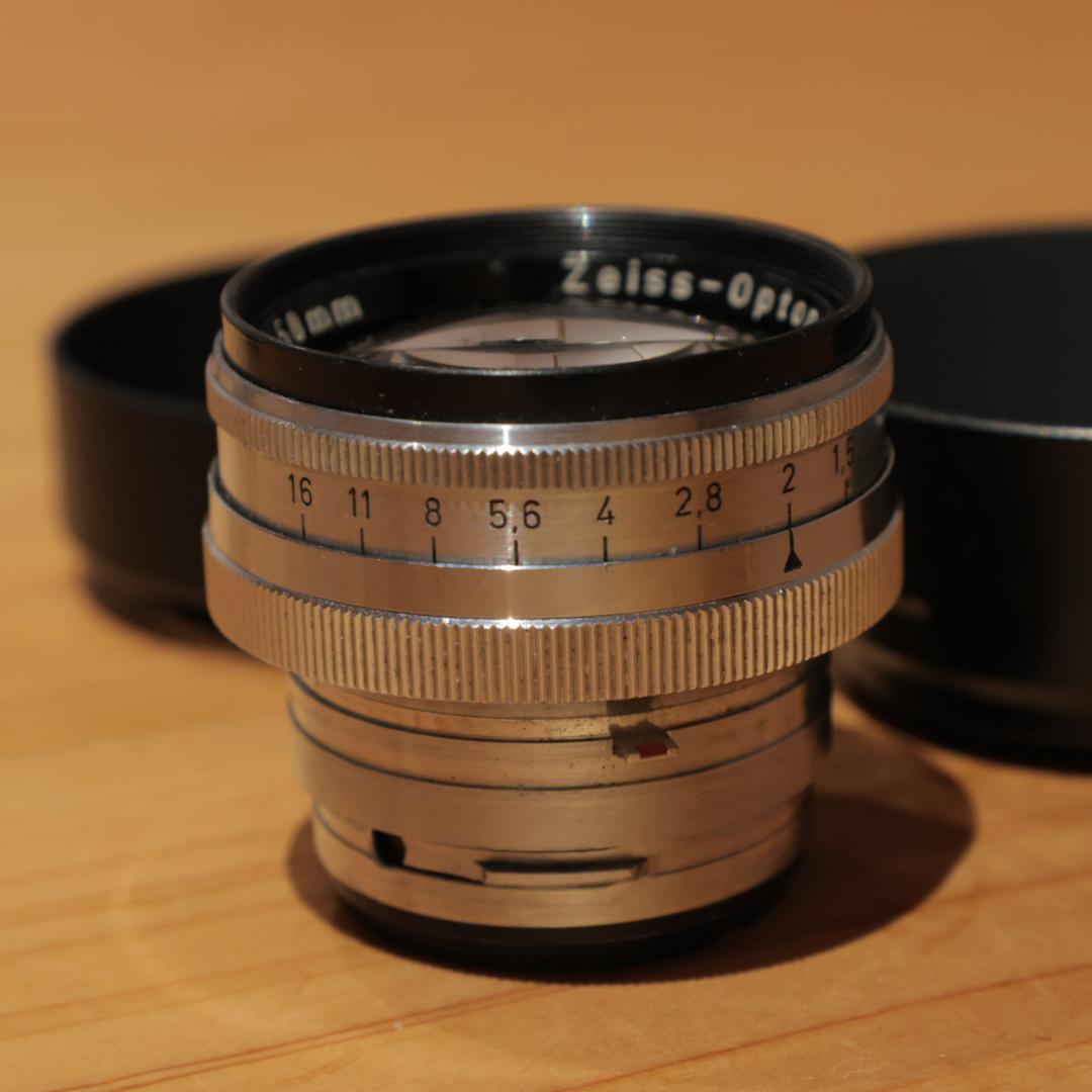 戦後コンタックス/ツァイス オプトン ゾナー 50mm /F1.5