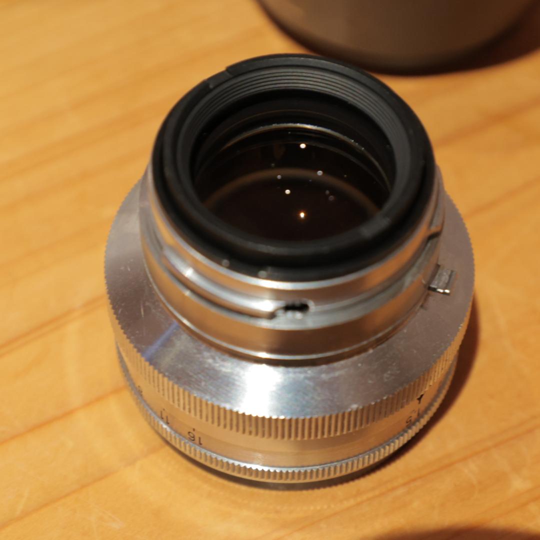 戦後コンタックス/ツァイス オプトン ゾナー 50mm /F1.5