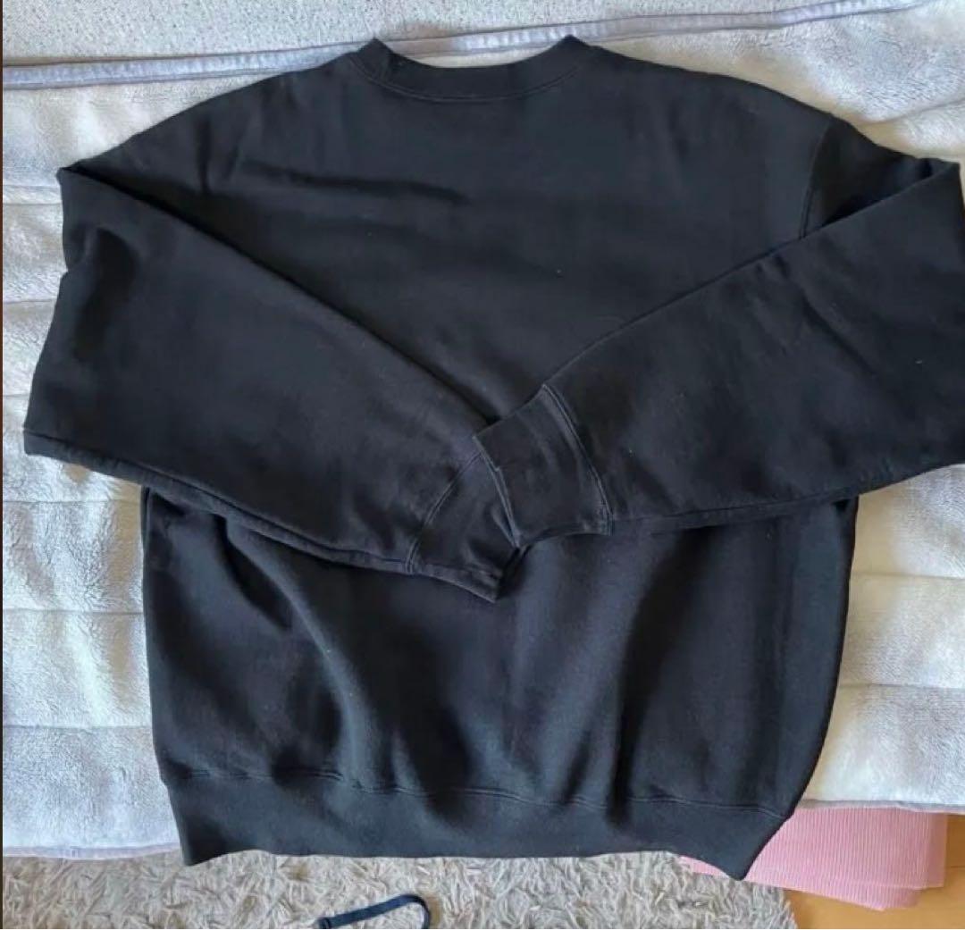 美品　Supreme Small Box Crewneck ブラック24fw