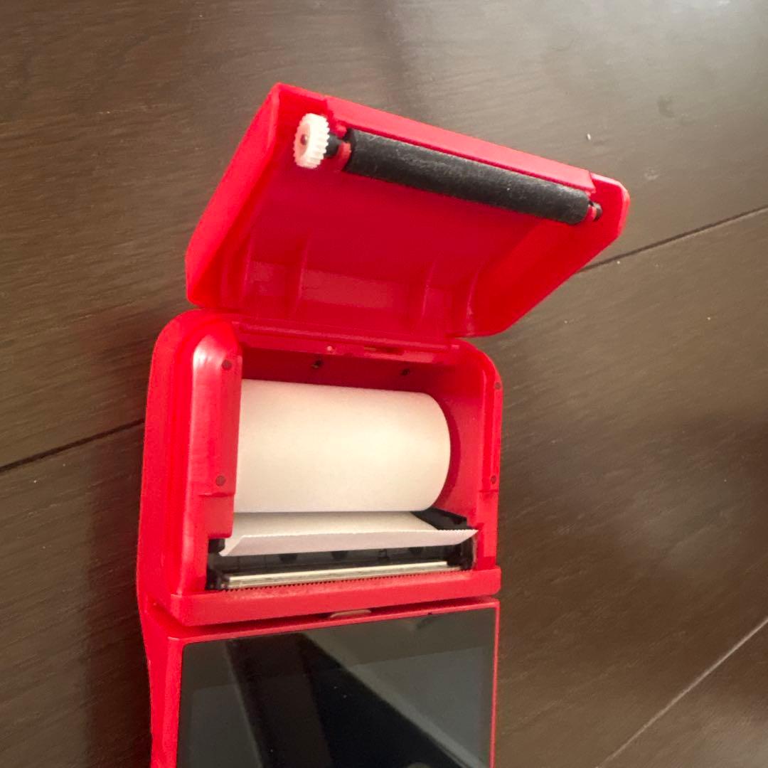 楽天ペイ ターミナル 本体 赤レッド　決済端末