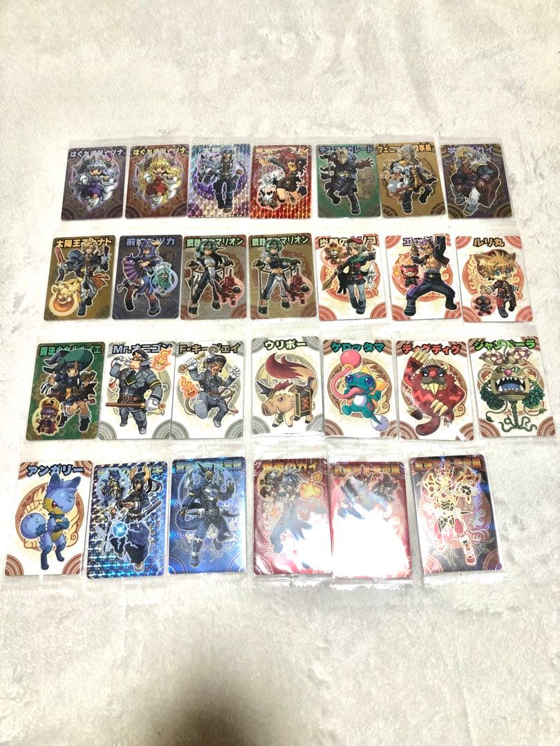 神羅万象チョコ ゼクスファクター 箔押しレア、アナザー、プロモ含む完全フルコンプ