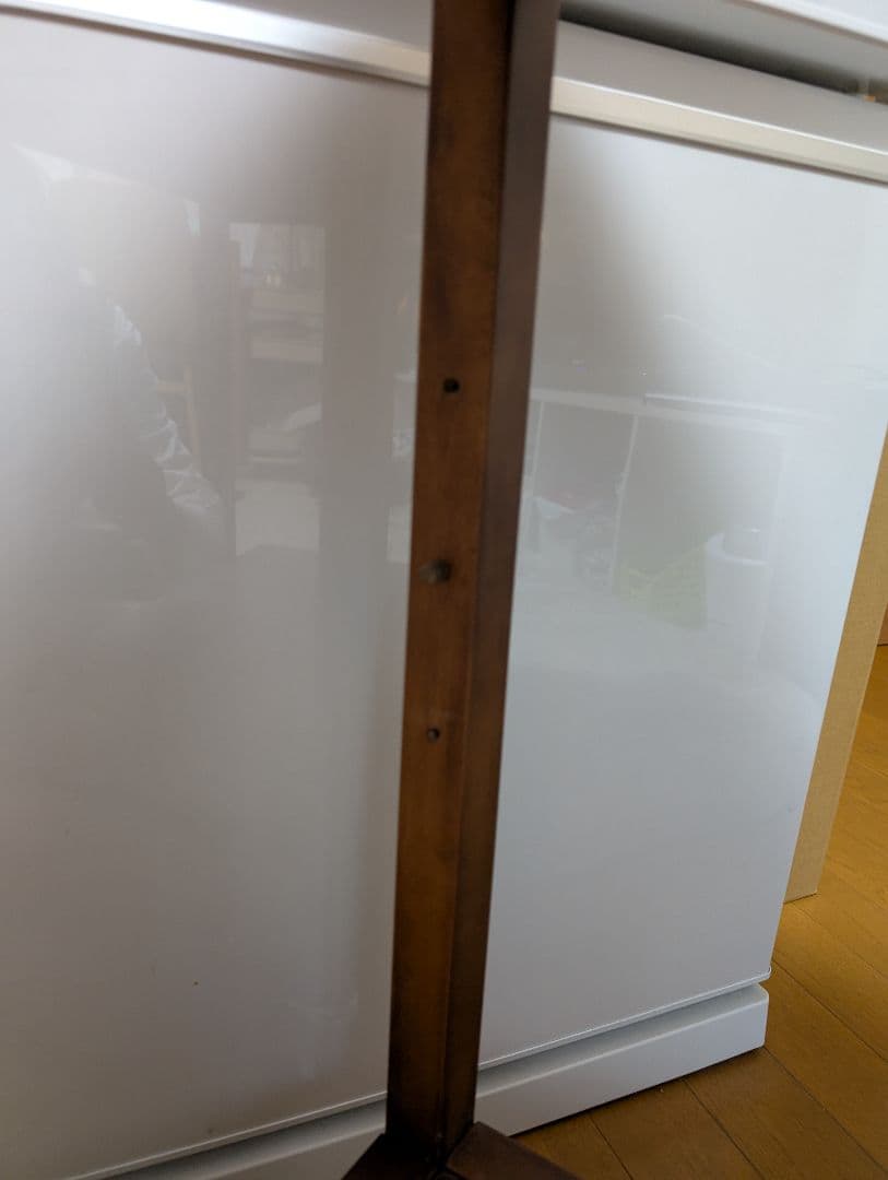 無印良品希少ブラウン木製ワゴン引き出し付き