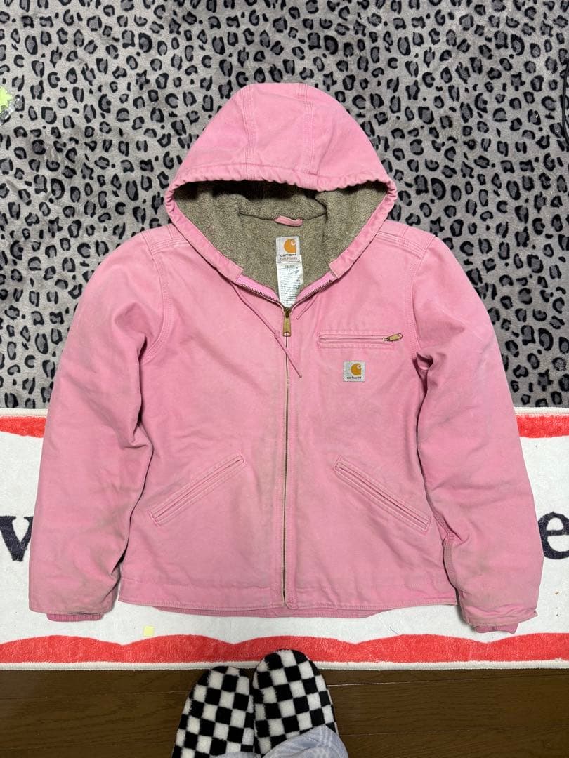 菜*様 y2k Carhartt vintage Sピンクアクティブジャケットレ