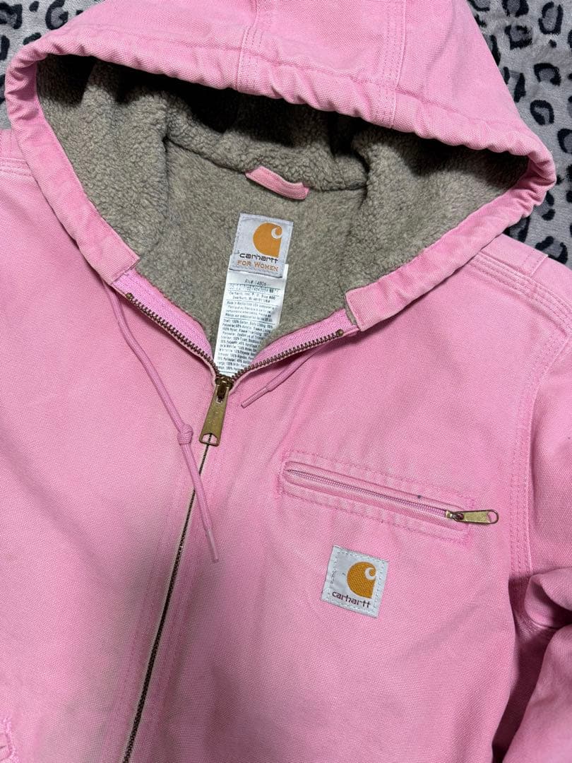 菜*様 y2k Carhartt vintage Sピンクアクティブジャケットレ