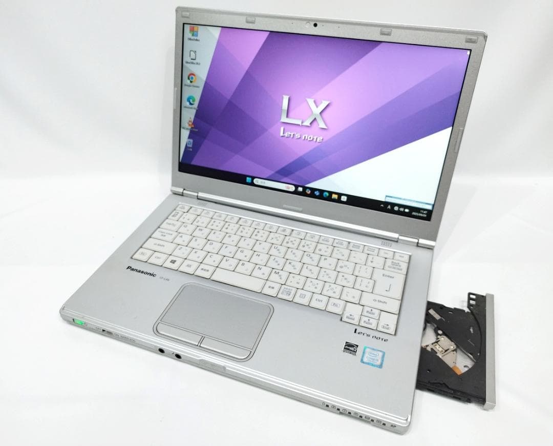 14インチ パナ 8GB SSD256GB CF-LX6EDGQS DVD