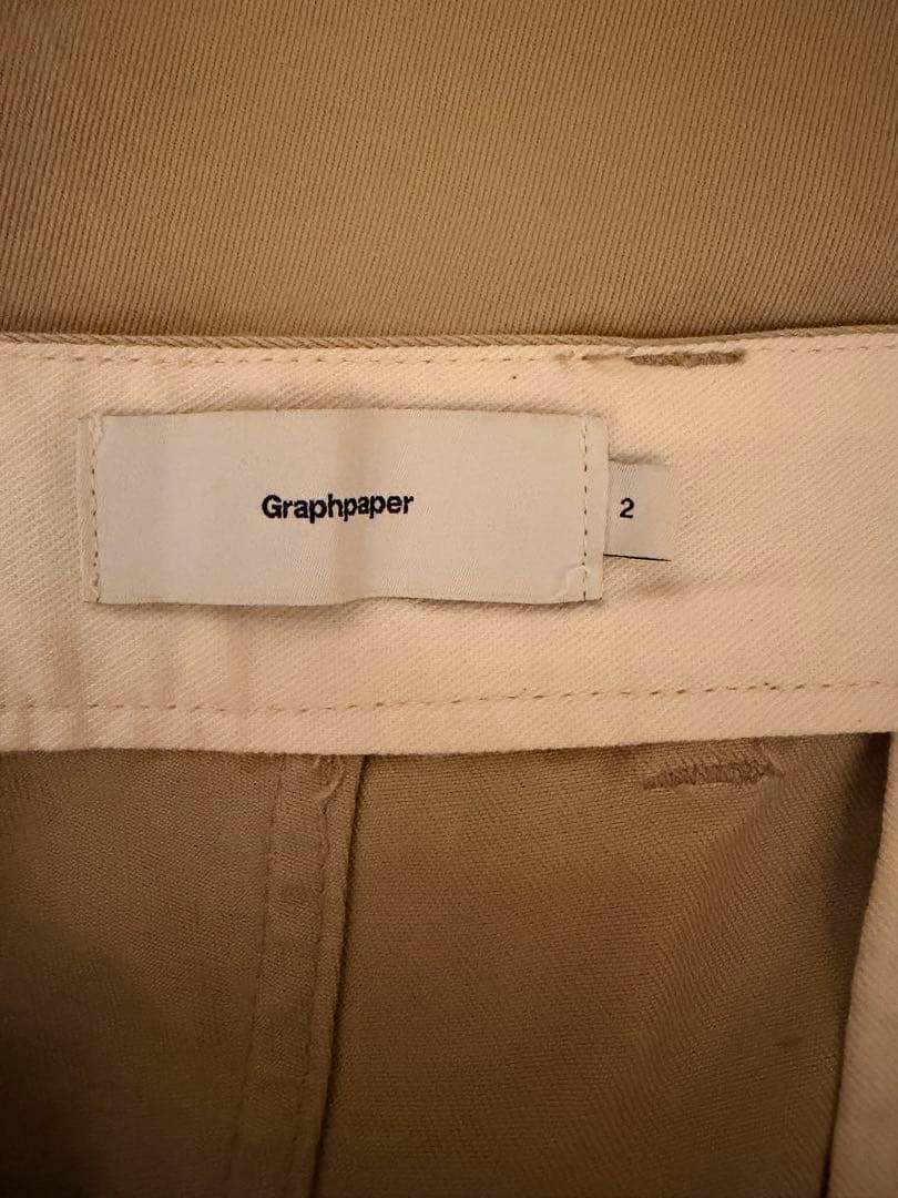 Graphpaper チノパン サイズ2 ベージュ