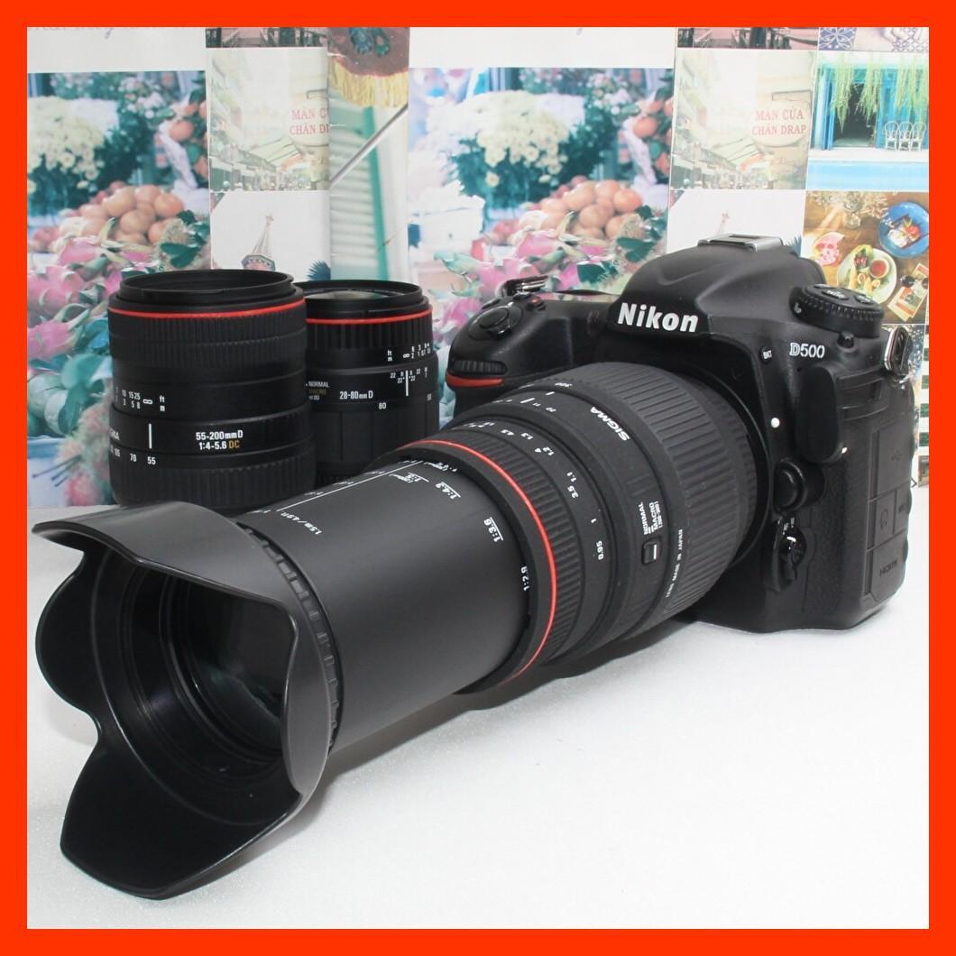 ❤️予備バッテリー付き❤️Nikon D500 超望遠 トリプルレンズセット❤️