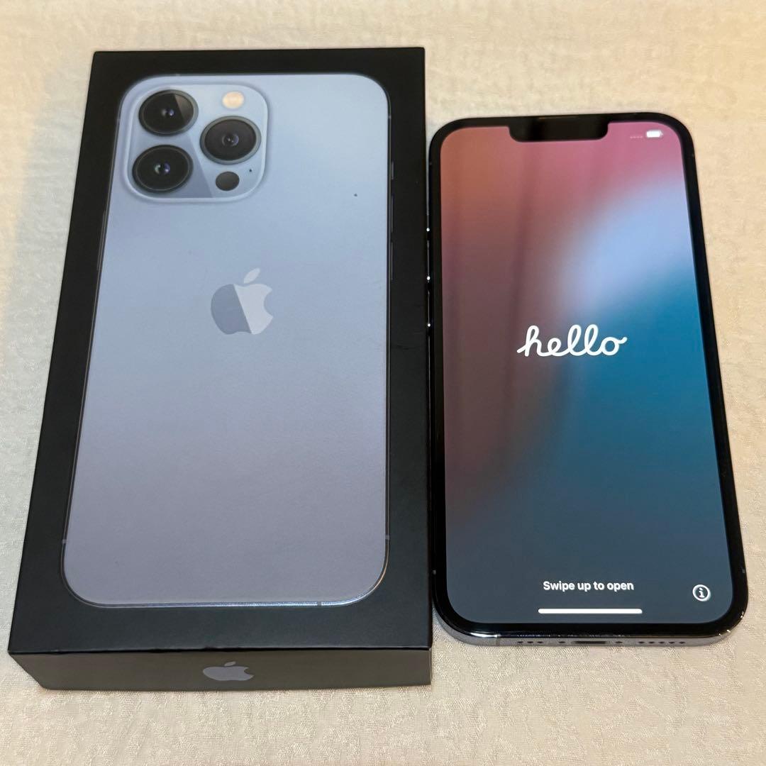 ☆美品☆ iPhone 13 Pro 本体 シエラブルー 256GB