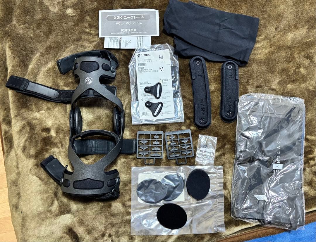 BREG compact X2K OTS 足用サポーター 装具 Mサイズ 左