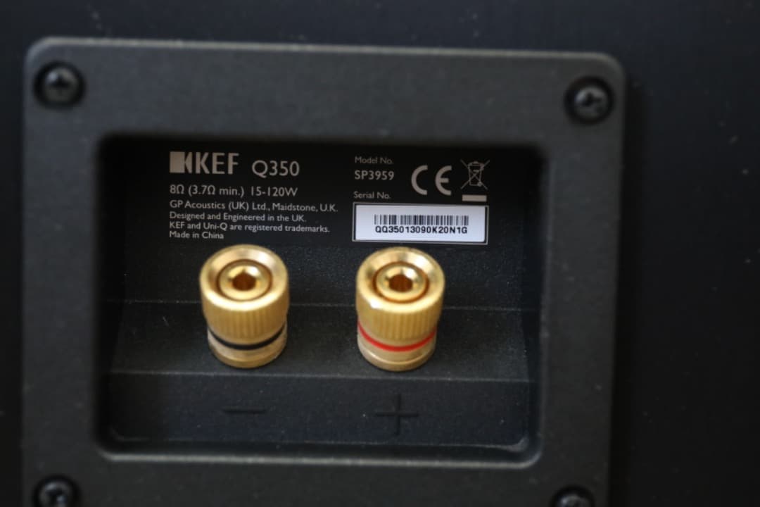 KEF Q350　ペア　ケーイーエフ　ブラック　美品　（値下げ中）