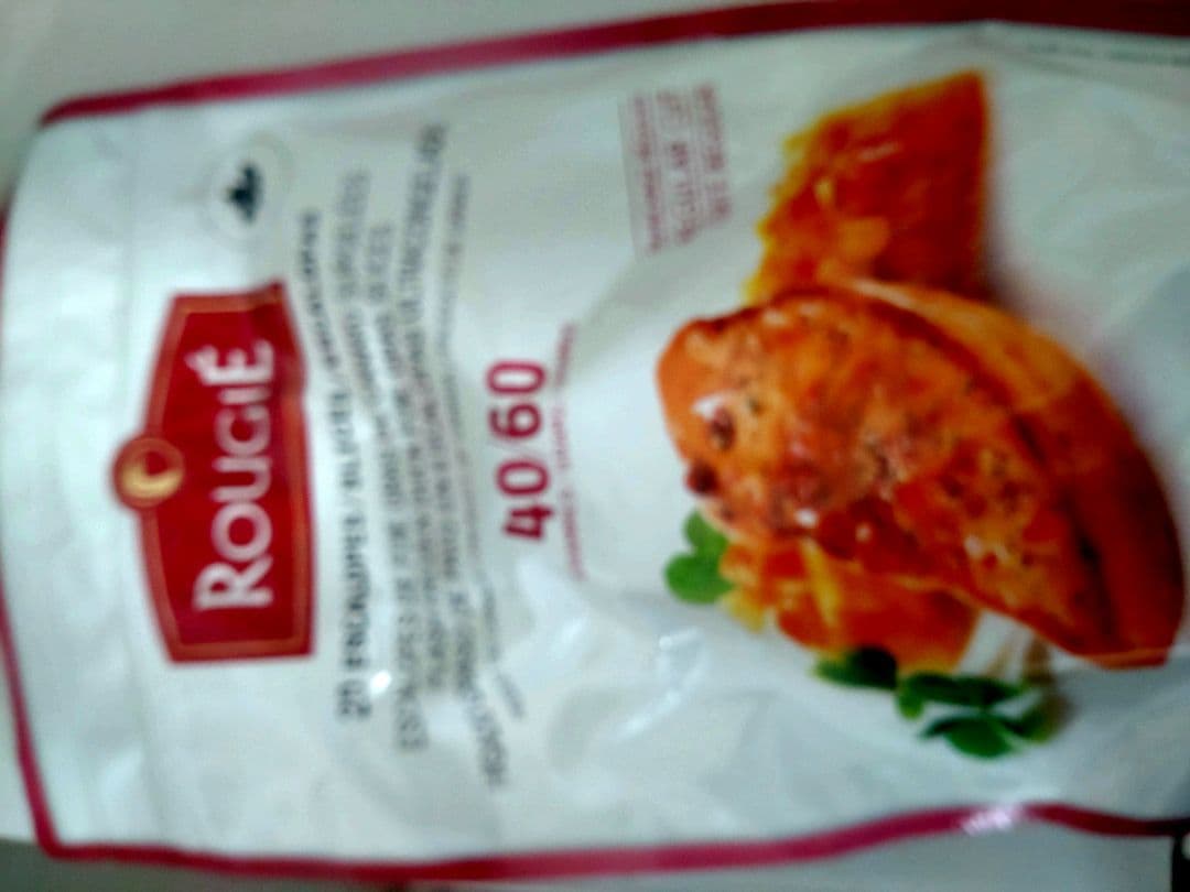 Rougié フォワグラ 20枚入りスライス、冷凍