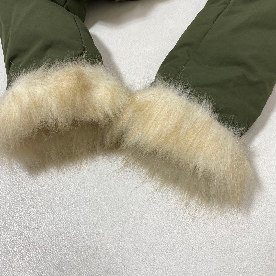 ⚫︎90s OZONE COMMUNITY ファー付き ダウンコート モッズコート