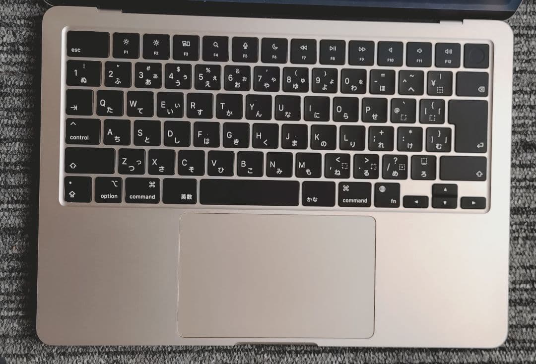 MacBookAir M2 13.6インチ メモリ24GB/SSD 1TB