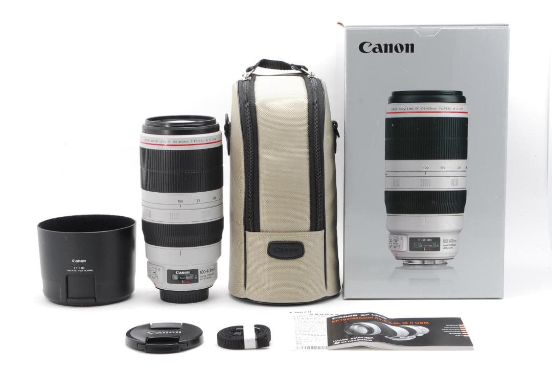 【美品】 Canon EF 100-400mm F4.5-5.6L IS II