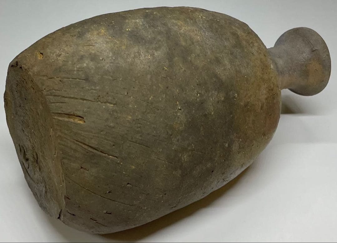 金重愫　備前徳利　円山窯　備前焼　共箱(四方桟盛蓋) 栞　w772