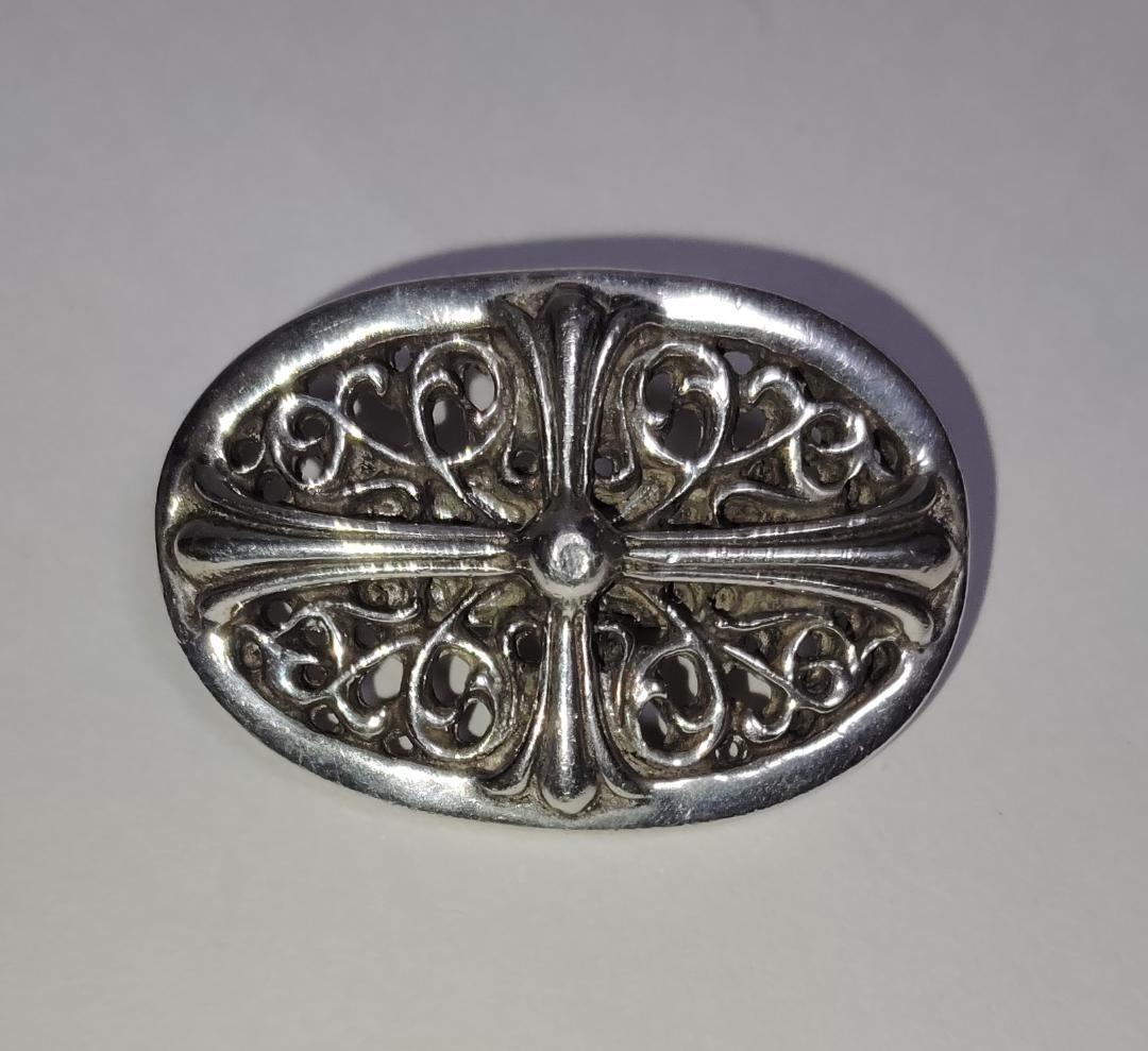 Ｖ クロムハーツクラッシックオーバルヘアバンド