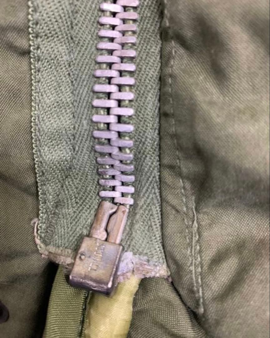 M-65 アルミジップ フルセット フィッシュテールパーカー モッズコート L