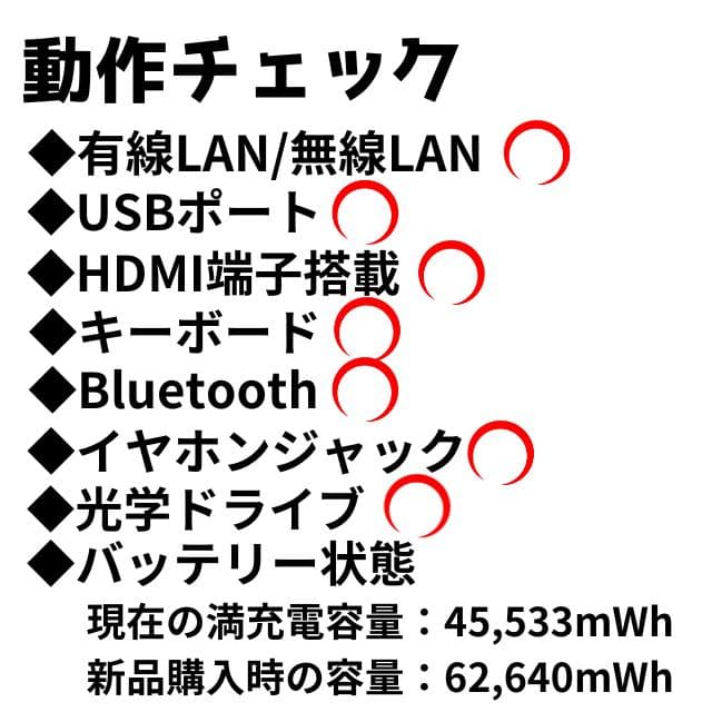 バッテリー◎NECノートパソコン★メモリ8GB＆SSD搭載★オフィス付★高性能