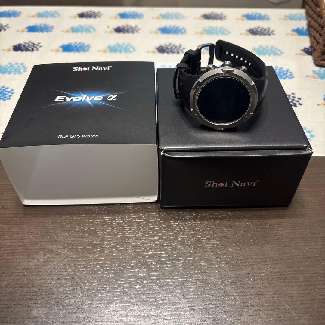 Shot Navi Evolve α ゴルフ GPS ウォッチ