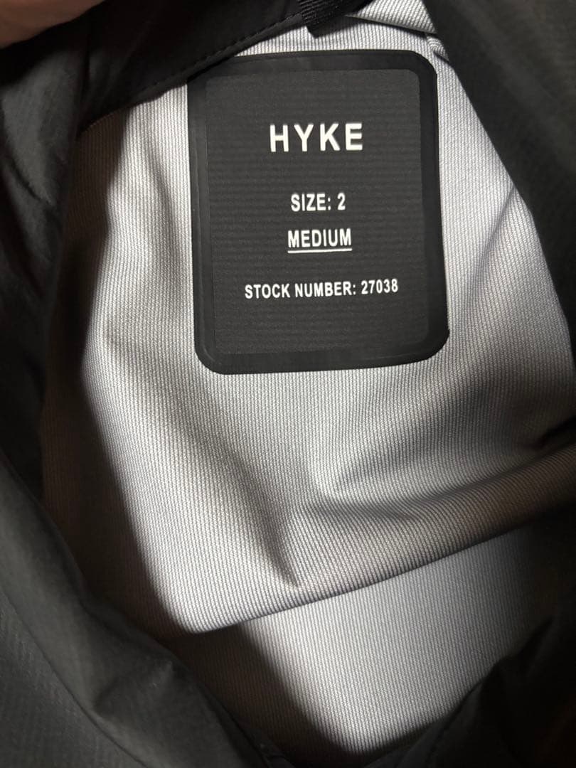 HYKE × SUPER A MARKET ライディングロングコート　サイズ2