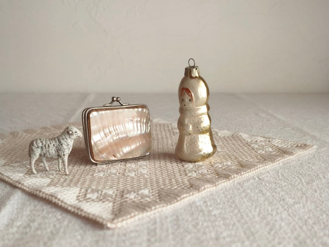 【チョコメルさま】old ornament ୨୧ * 雪国の女の子 オーナメント