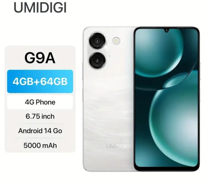 むっちゃん様取り置き UMIDIGI G9A 4GB+64GB ホワイト
