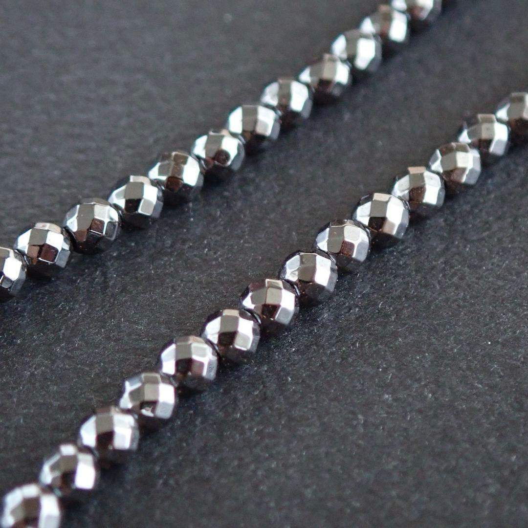 南洋黒蝶真珠 ネックレス SV925 ヘマタイト 9mmブラックパールネックレス