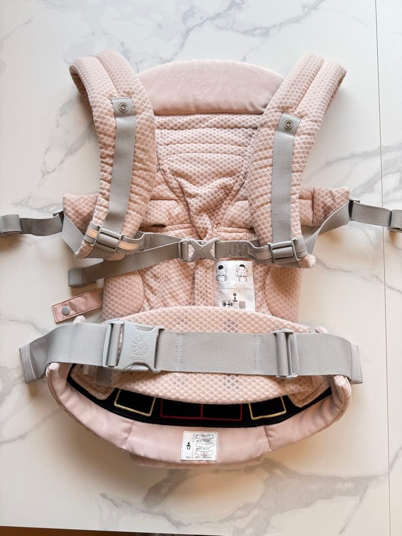 エルゴベビー オムニブリーズ メッシュ 抱っこ紐 ピンククォーツ