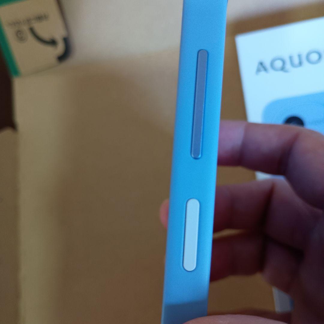 AQUOS wish 5 スマートフォン 本体　ミソラ（パープル系）