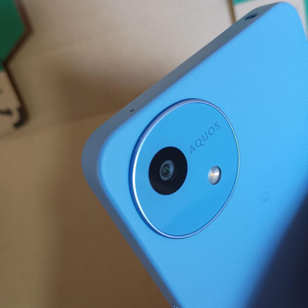 AQUOS wish 5 スマートフォン 本体　ミソラ（パープル系）