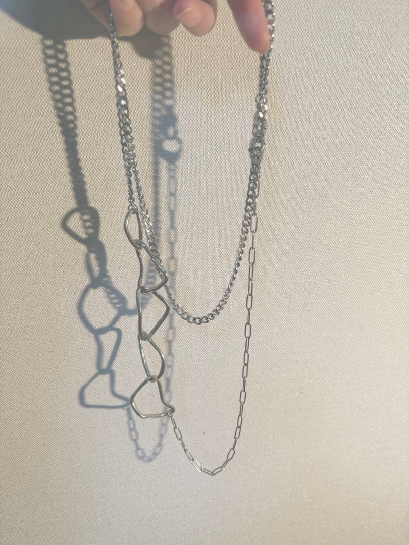 お値引き交渉不可　プリュイ　カデナストラップ　シルバー