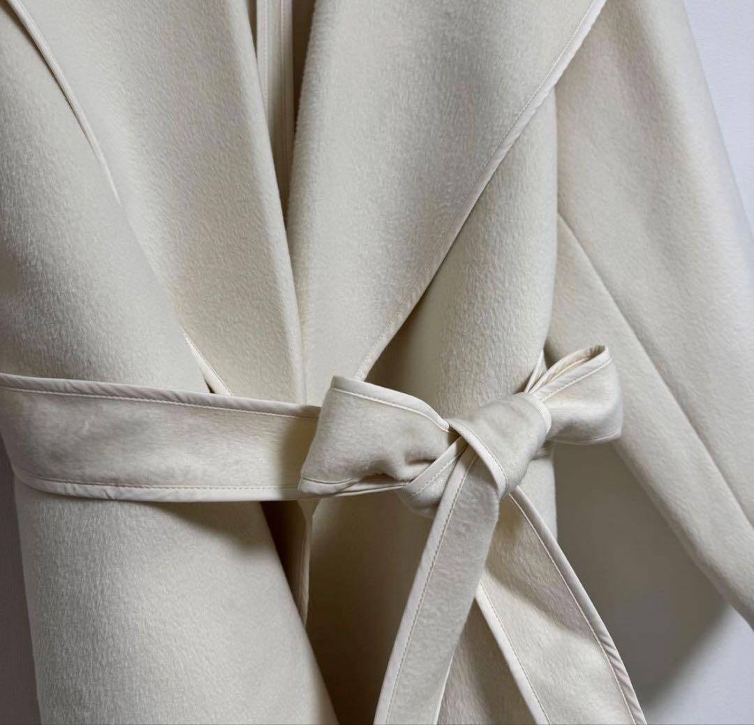 【新品】FRAY I.D リバーコート ビッグカラーショートホワイト