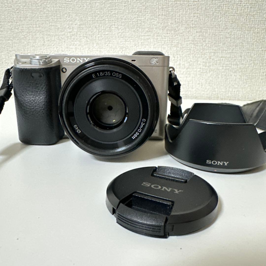 SONYミラーレス一眼 α6000 / 単焦点 E 35mm F1.8 OSS