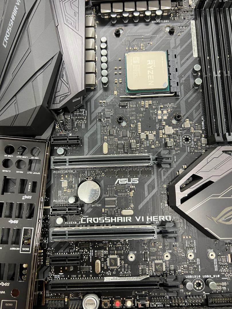 ASUS CROSSHAIR VI HERO & Ryzen7 1700 セット