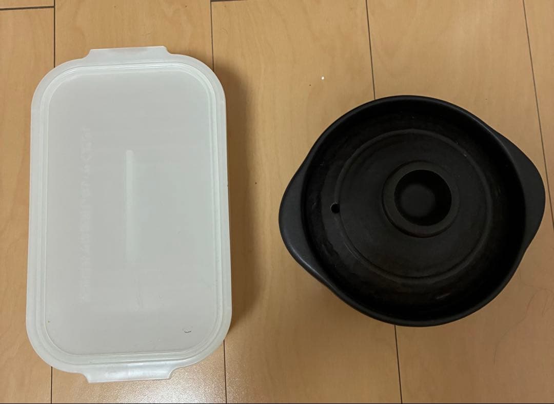 極美品 KOIZUMI 電子レンジ 万古焼土鍋付き