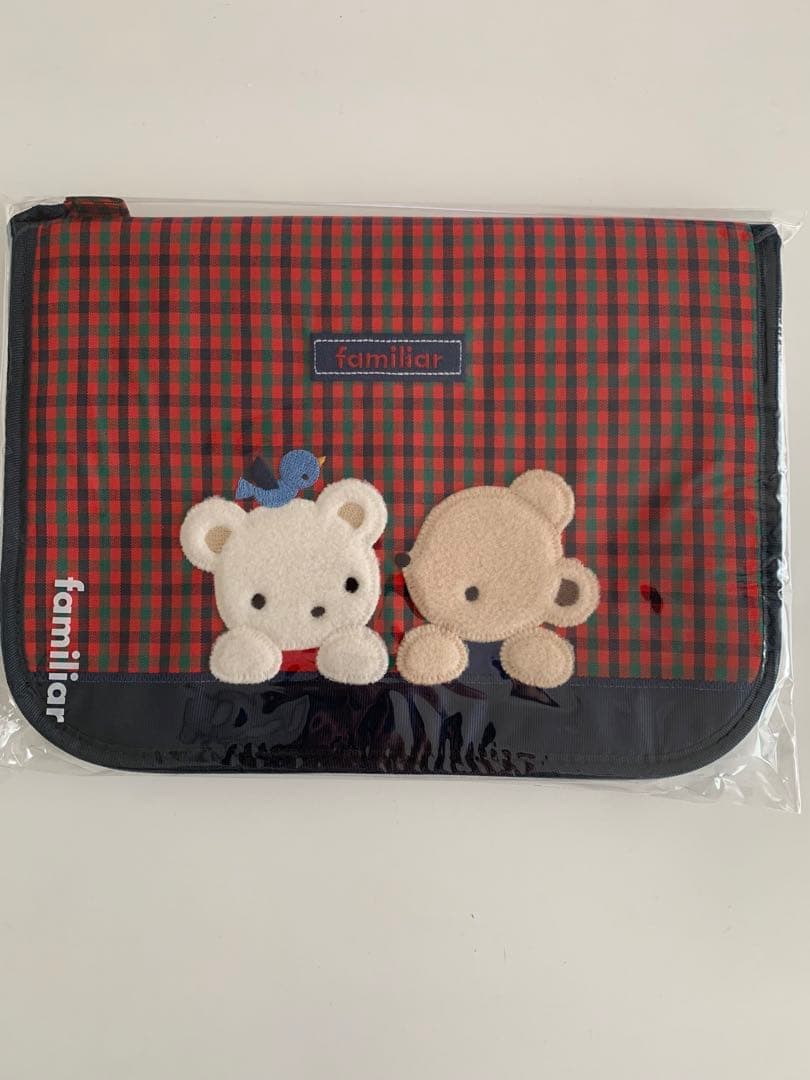 ファミリア familiar 母子手帳ケース　ビダット　セット　赤